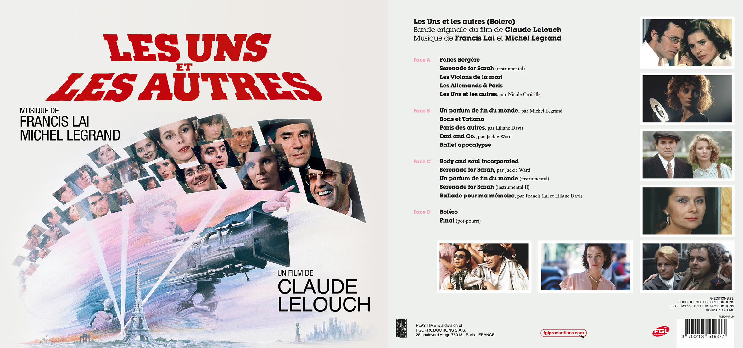 La bande originale du film ‘Les uns et les autres’ de Claude Lelouch
